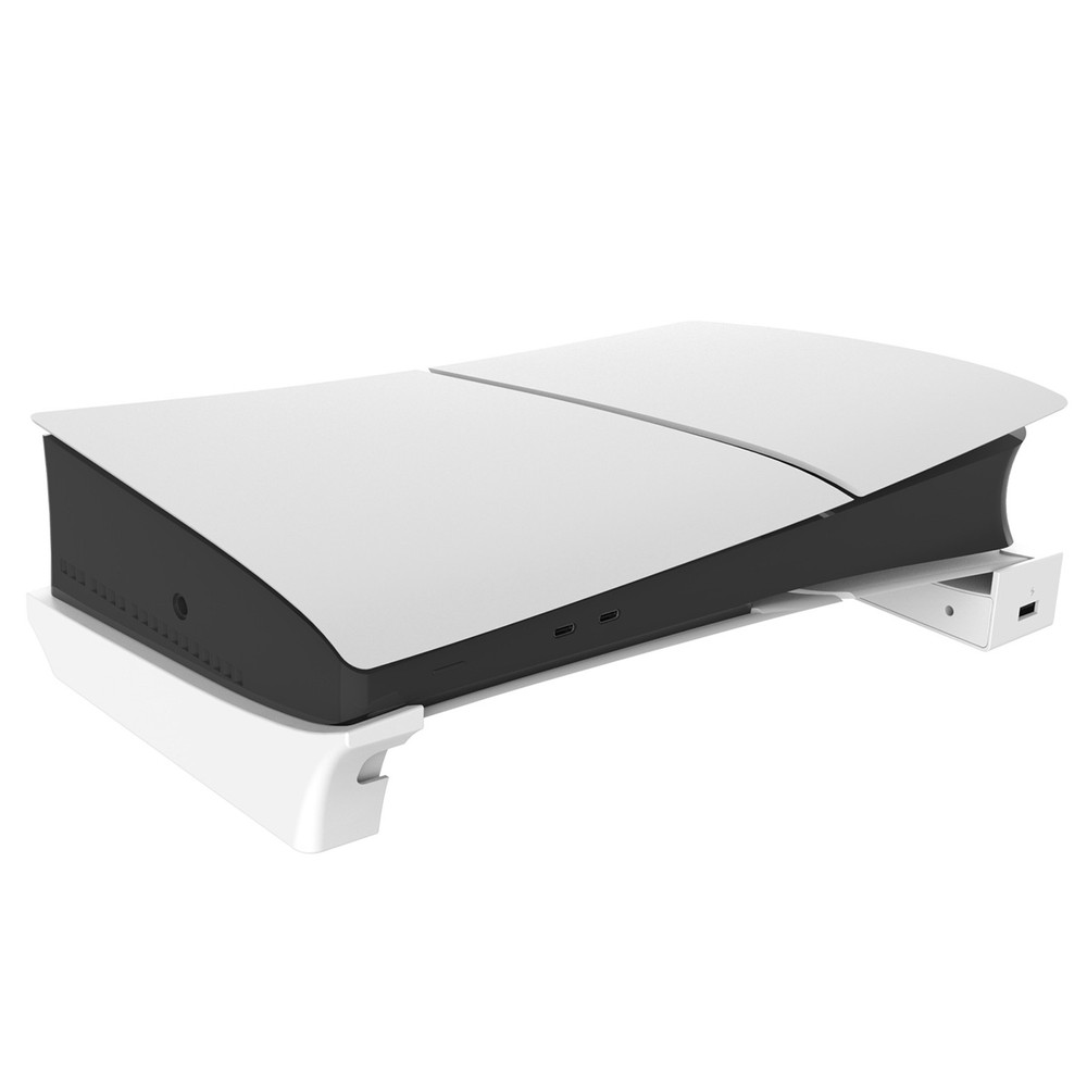 Horizontal 4 HUB Charging Base Stand Bracket Holder For PS5 Slim Console