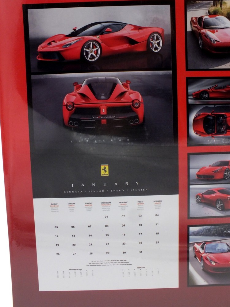 2014 Official Ferrari Calendar