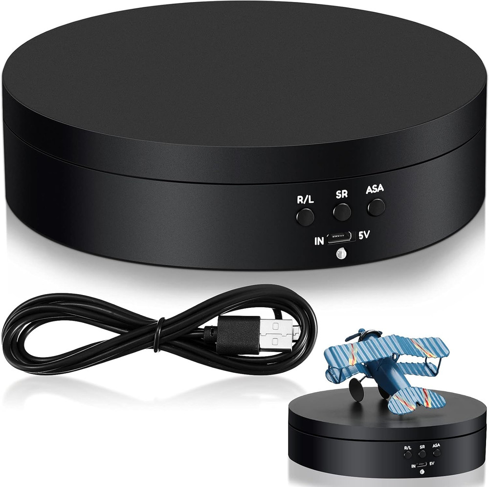 Rotating Display Stand 360 Degree Motorized Rotating Turntable Display Stand wit