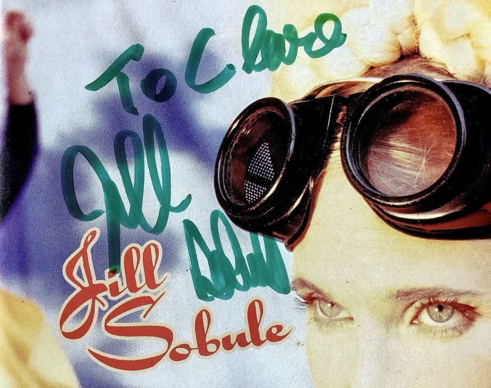 ❤️JILL SOBULE Signed Autograph, “Jill Sobule” CD, Includes CD, RARE, (R.I.P.)