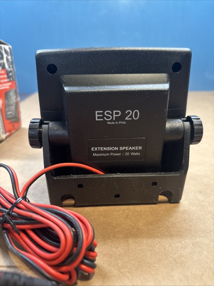 NEW Uniden Bearcat ESP 20 External Speaker