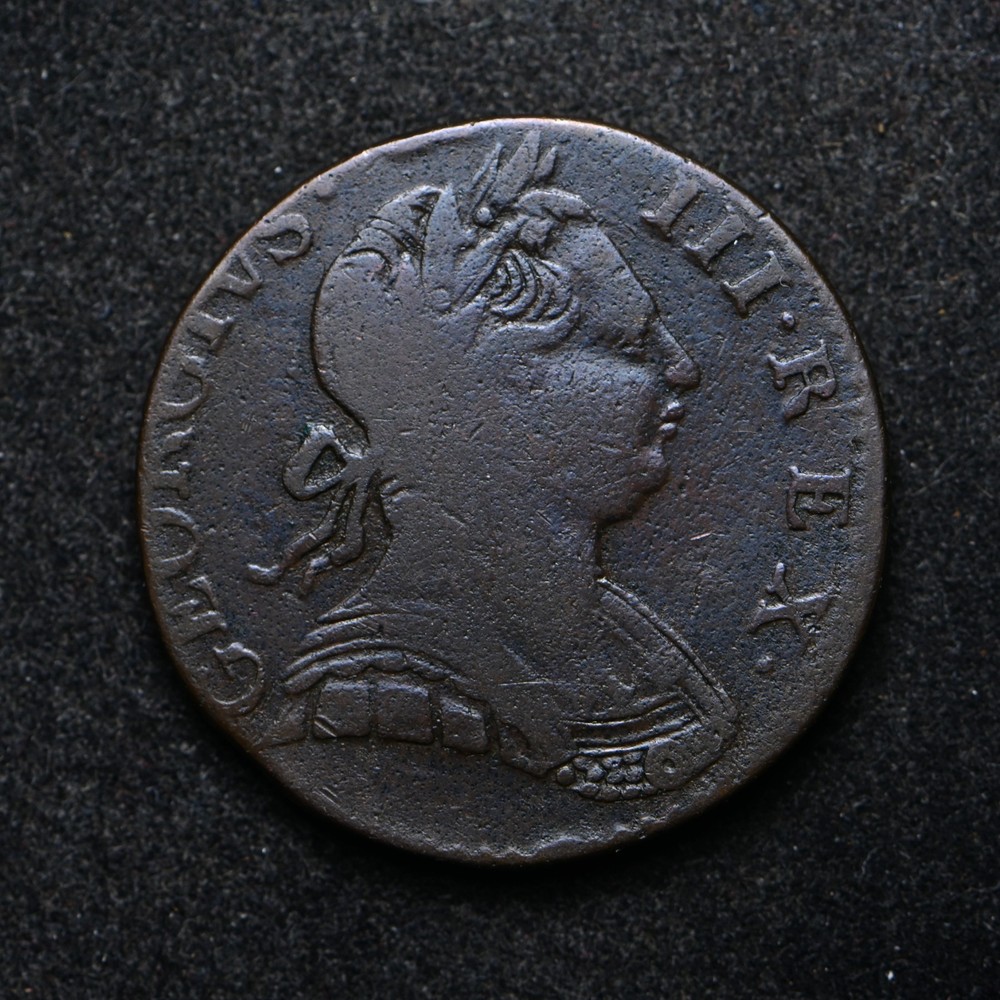 1773 Great Britain Half Penny (cn16609)