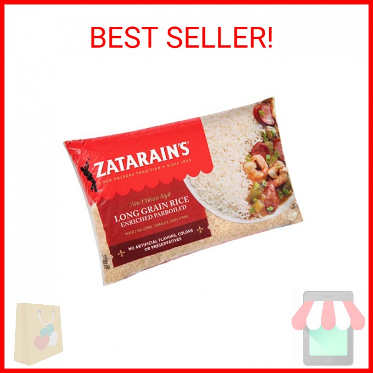 Zatarain's Enriched Parboiled Long Grain Rice, 10 lb