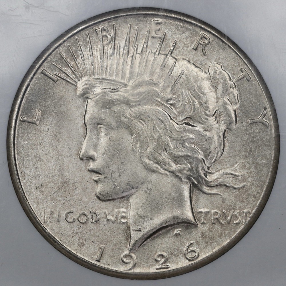 1926-S Peace Silver Dollar - NGC MS 64