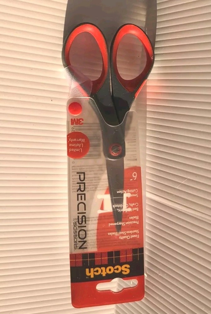 Scotch 6" Precision Scissors Great for Everyday Use NEW