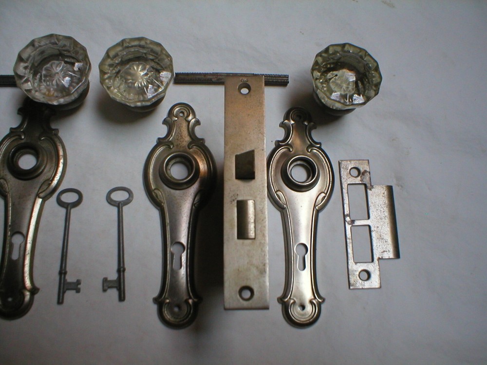 Antique Door Hardware Set