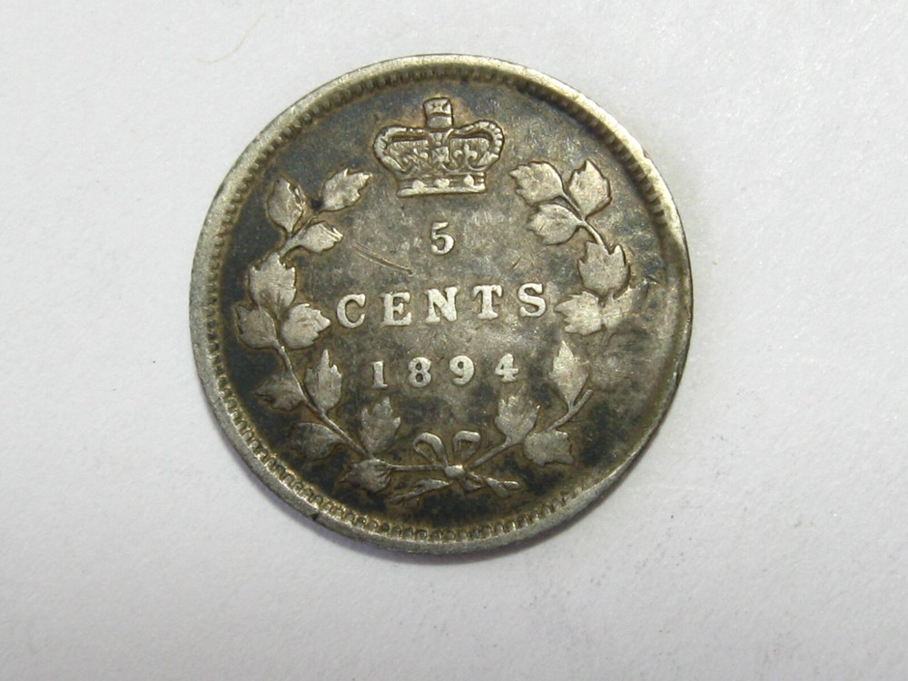 1894 Canada 5c Cents - #6357-34