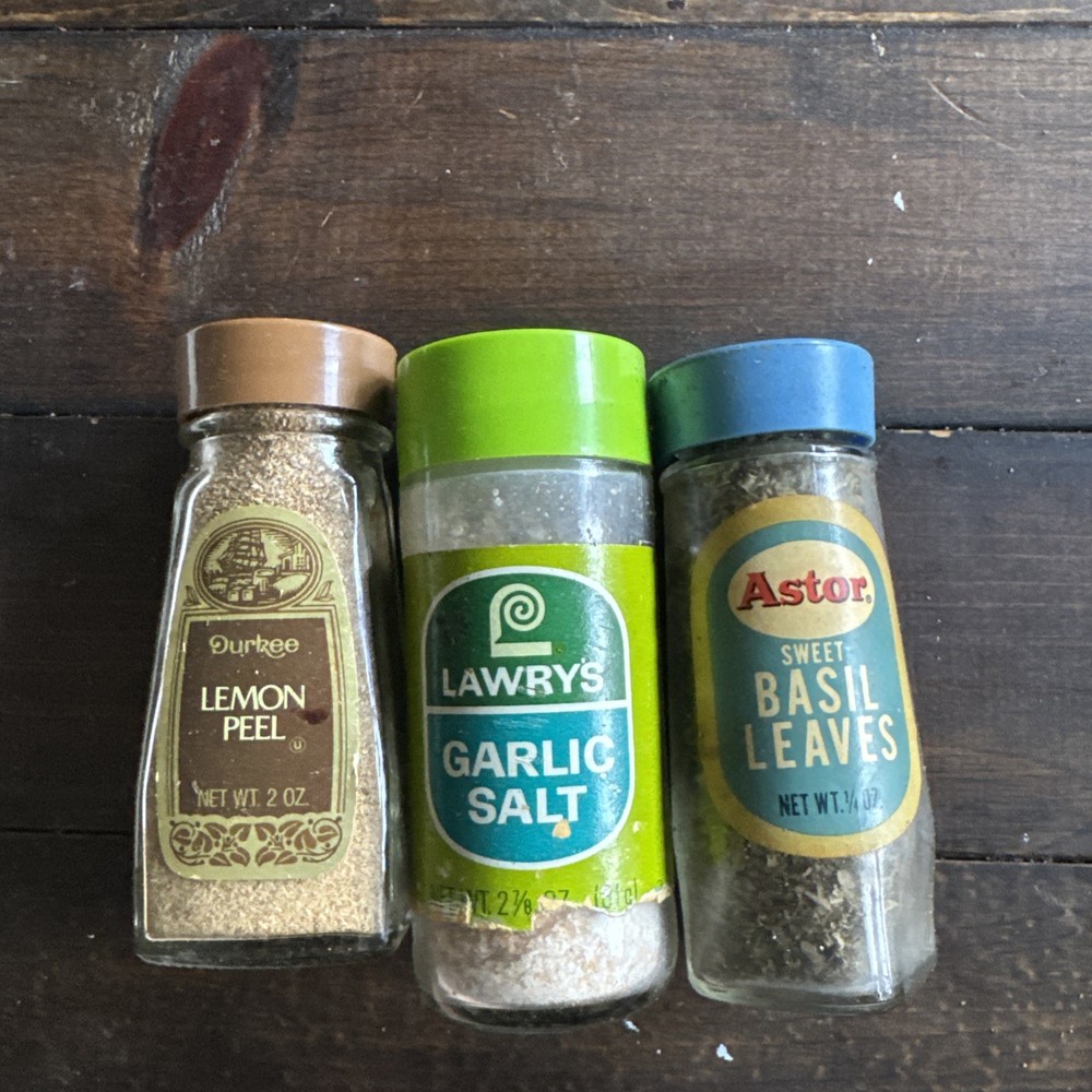 Assorted Vintage Spices Lot