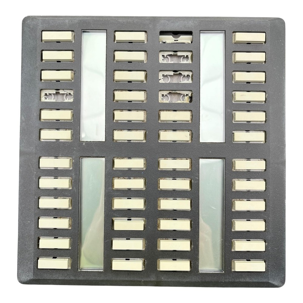 Nortel Norstar CAP Expansion Module Black NT8B41FA-03 Keypad Button Panel Phone