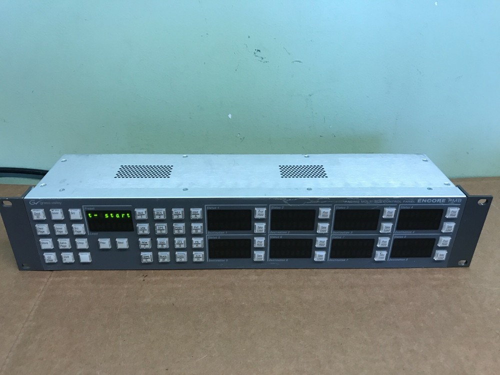 GRASS VALLEY ENC/PMB CONTROL PANEL. PN: 61009C400