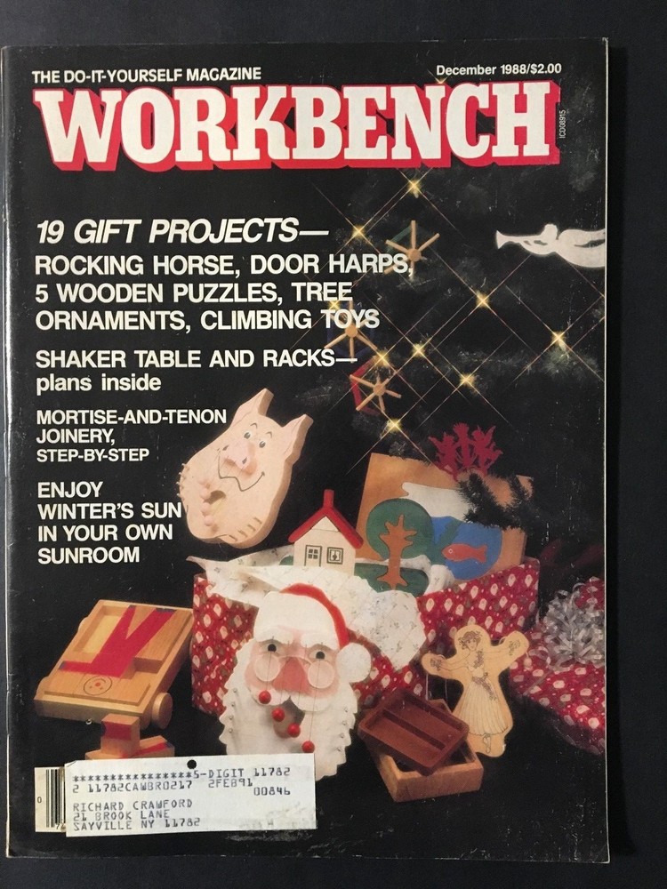 Workbench Magazine  December 1988  19 Gift Projects
