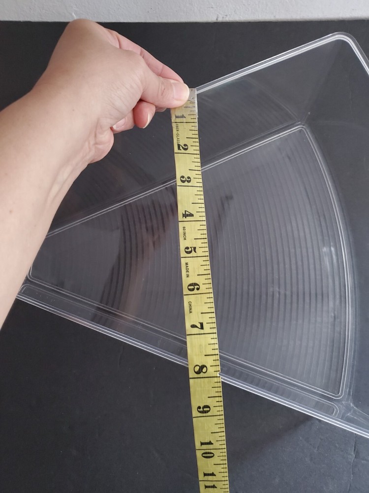 3 Plastic Storage Conditioners With Front Handle New