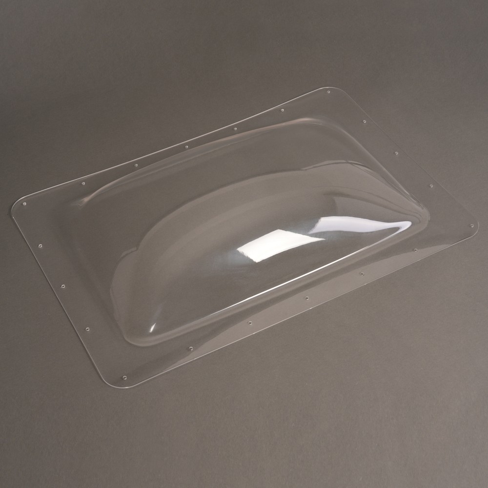 26"x18" Clear RV Skylight Cover For Travel Trailer RV Camper Truck Plastic 01820