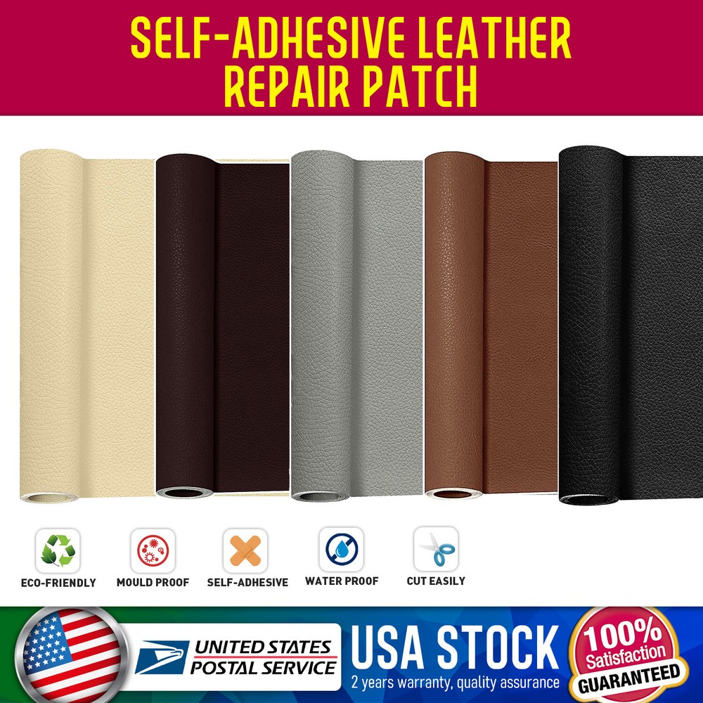 Various Solid Color Leather Sheets Grainy Pebbled Texture Vibrant Bright