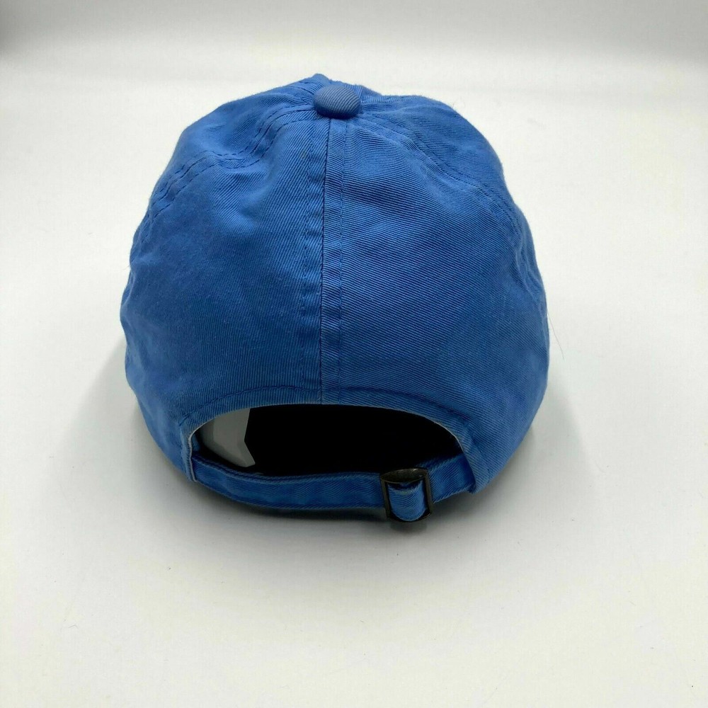 Montana Moose Hat Cap Youth Blue Strap Back Adjustable