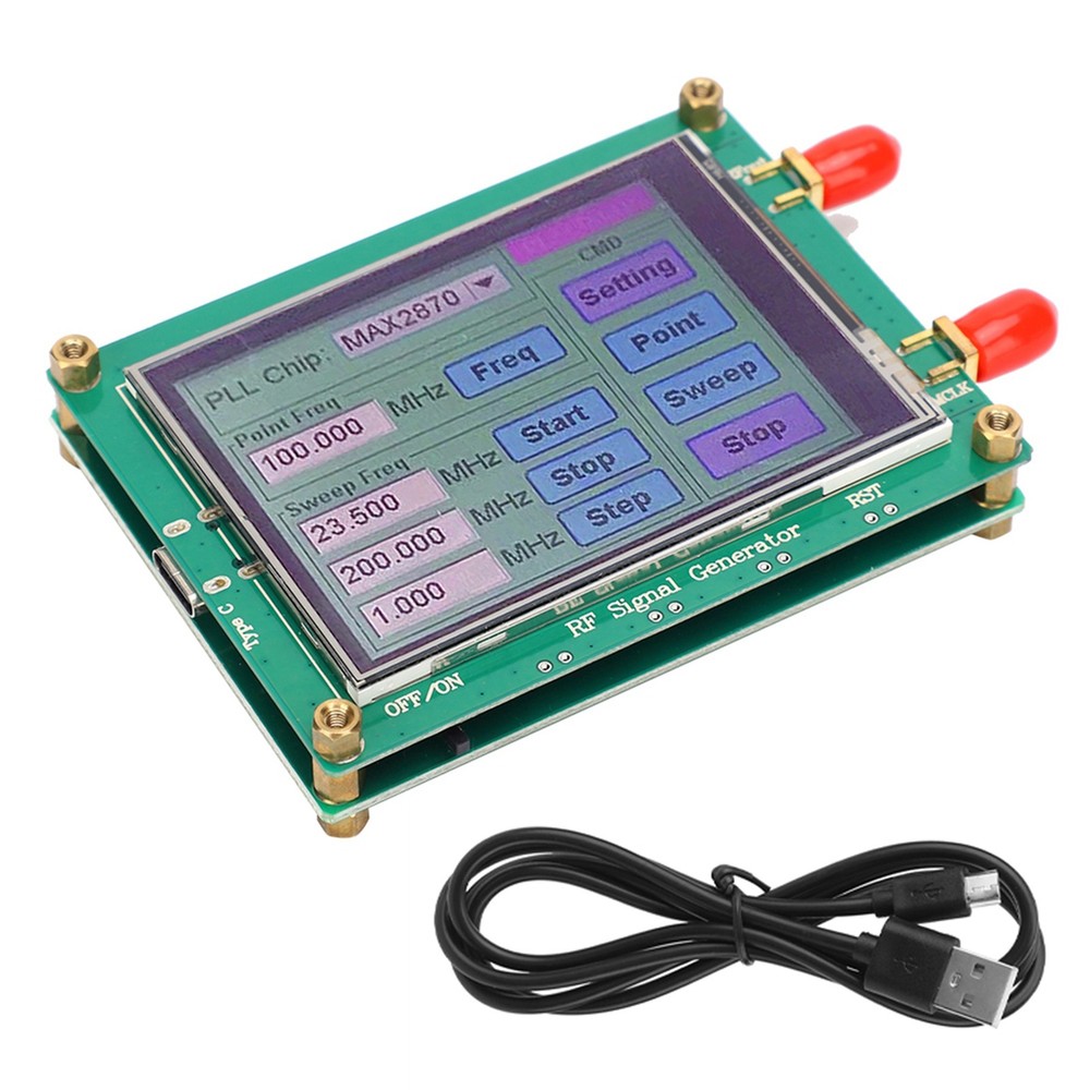 RF Signal Source Generator Module High Stability Low Noise Frequency MAX2870 NY