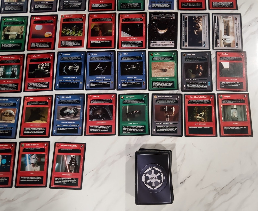 Star Wars CCG Primere Complete 1 Foil Mixed Borders