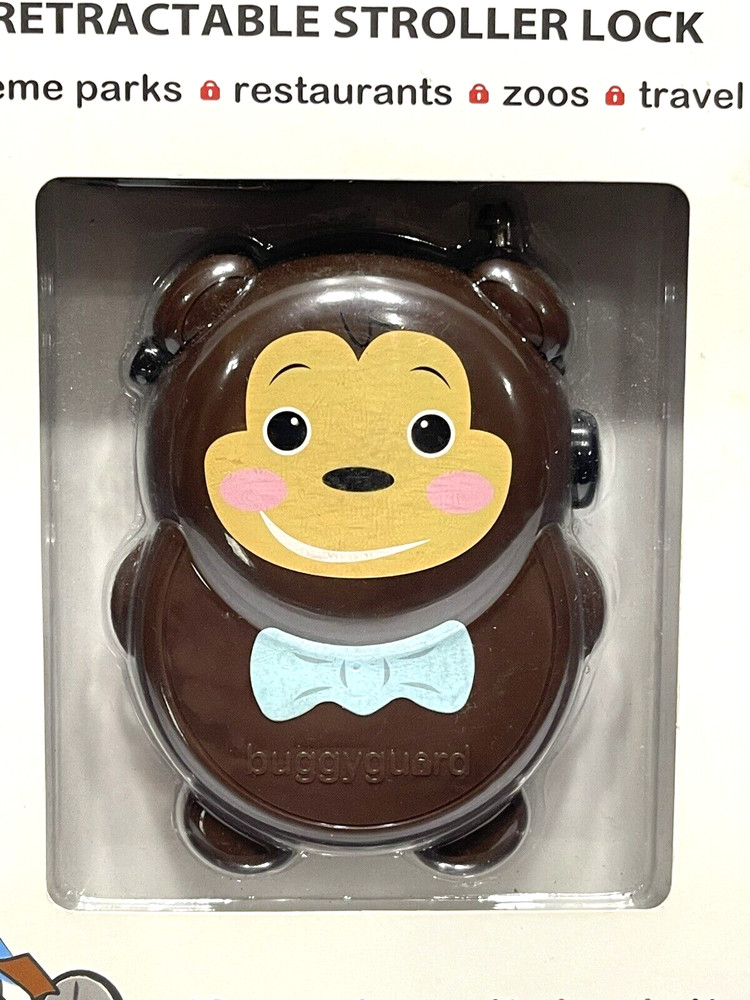 Monkey Buggyguard Anti Theft Stroller Lock 4"x3"