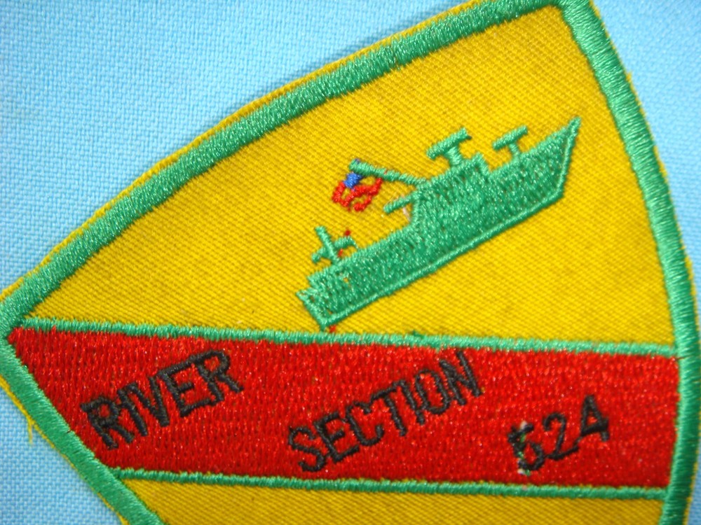 VIETNAM WAR PATCH, US NAVY RIVER SECTION 524