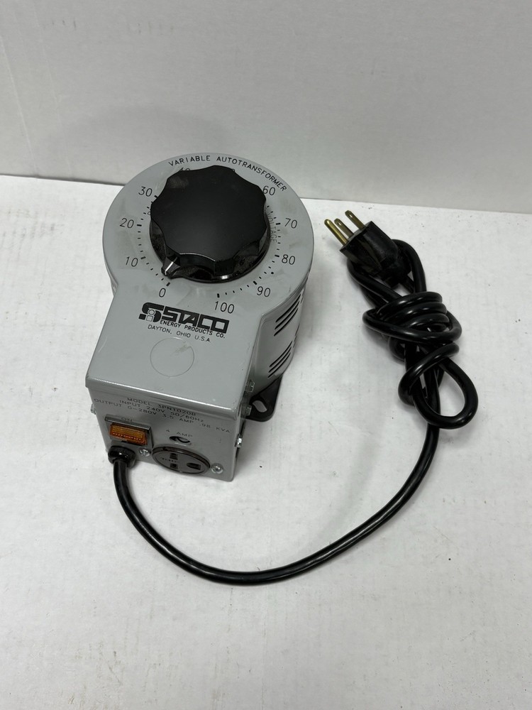 STACO 3PN1020B Variable Autotransformer, NEW