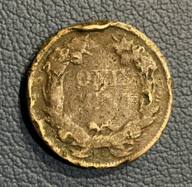 1857 Flying Eagle Cent - Copper Cent - Early U.S Coin