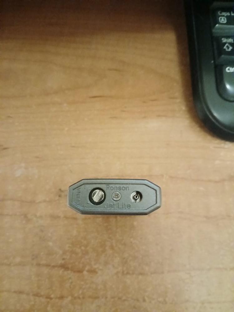 Ronson Jetlite (Dusk Embossed) modified trigger and flame height