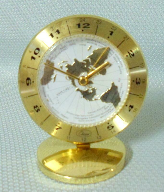 Chass World Time Desk Clock