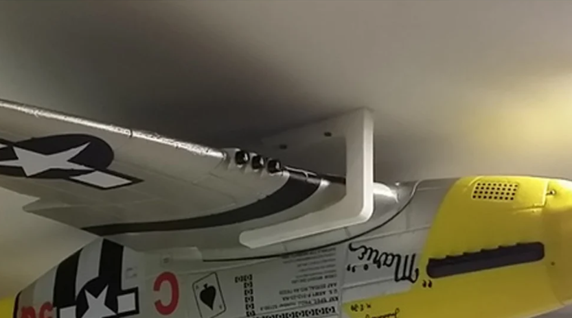 RC Airplane Hanger Ceiling Mount Wall Bracket for Hanging Small Planes
