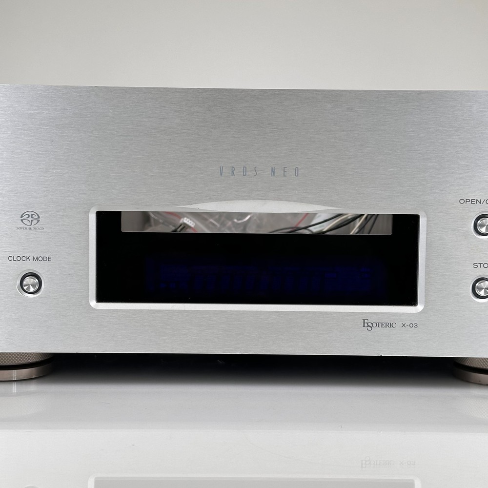 Esoteric X-03 SACD Player; Silver; AS-IS