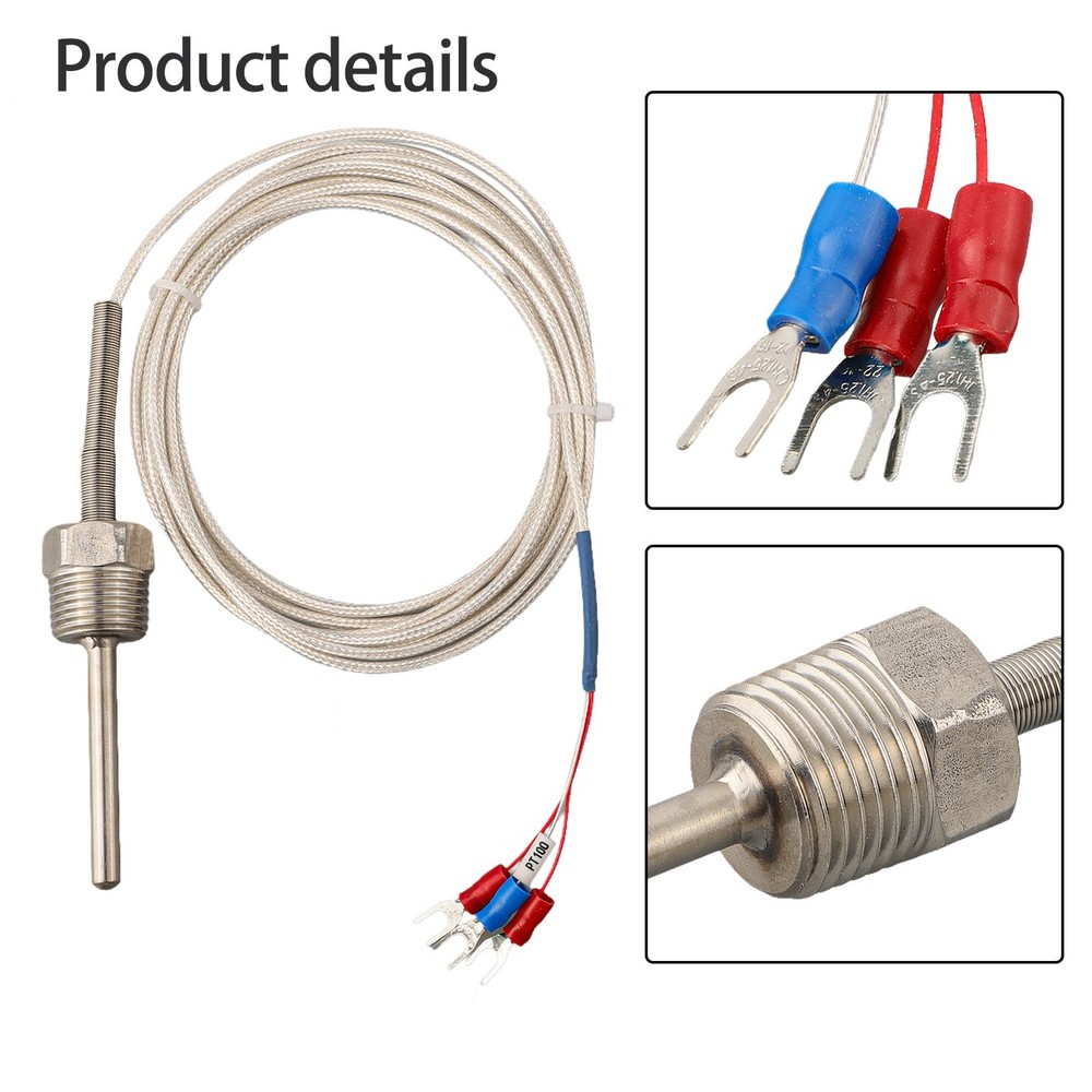 Pt100 Temperature Sensor with Insulation and Electromagnetic Shielding