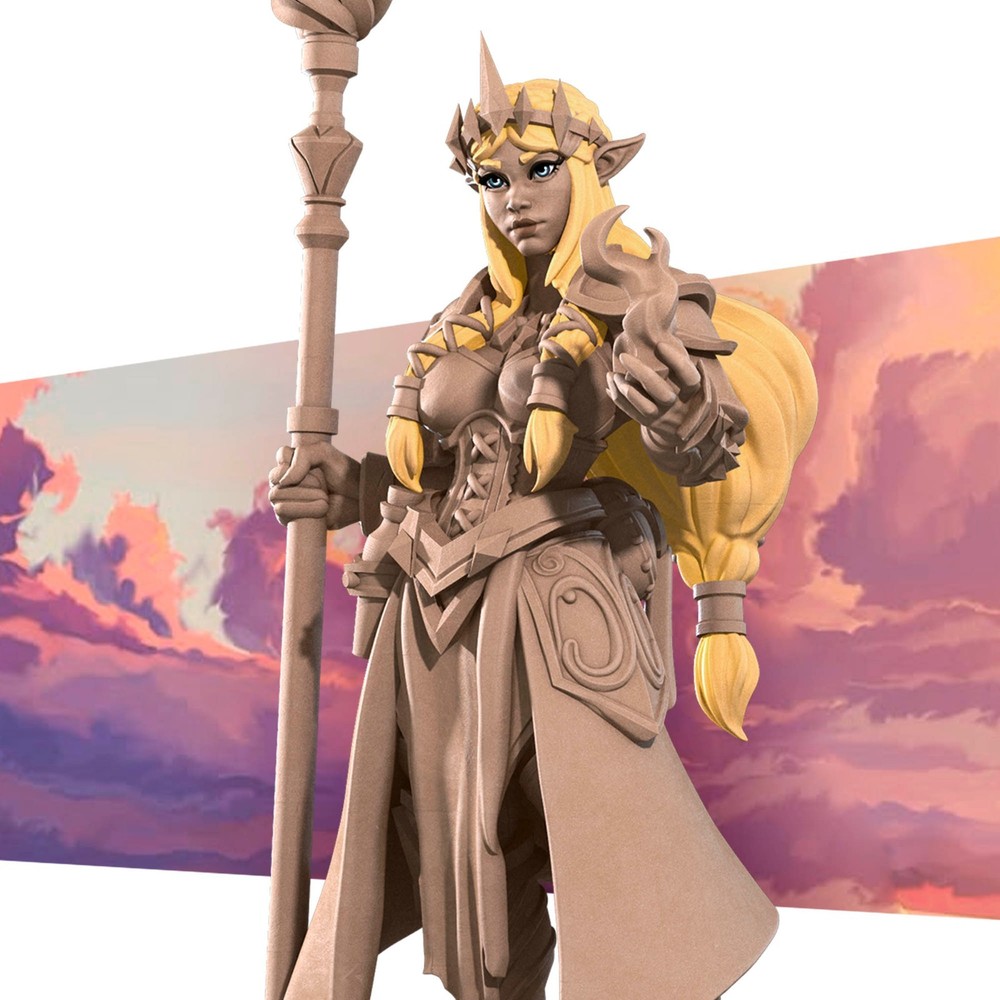 Zeruda Elemental Mage Hero - Bite the Bullet - Dungeons and Dragons