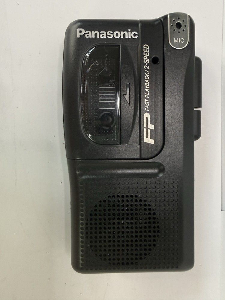 Panasonic Microcassette Recorder Fast Playback 2-Speed RN-202