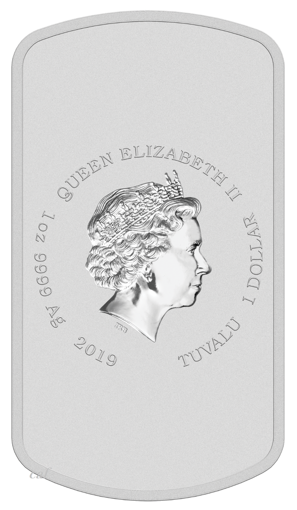 2019 The Simpson Simpsons Duff Beer Rectangular $1 1oz Silver COIN NGC PF 70