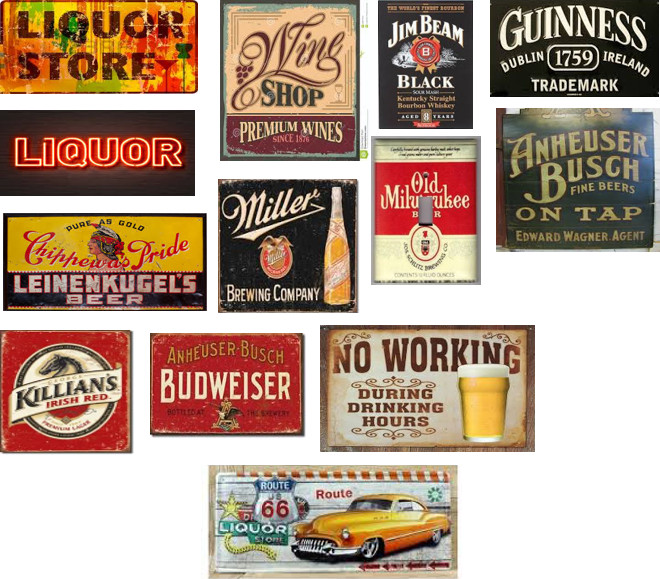 ho scale liquor store decals