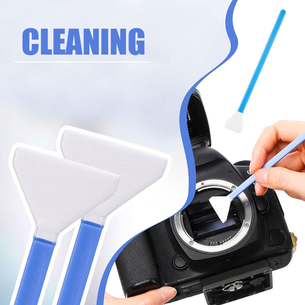 10pcs Professional Sensor Cleaning Kit Cleaner Swab for Digital Camera CCD CMOS