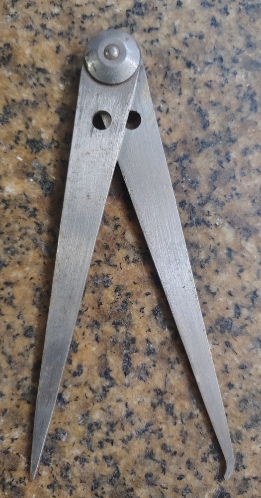🗽 VINTAGE STARRETT 8" DIVIDER / CALIPER