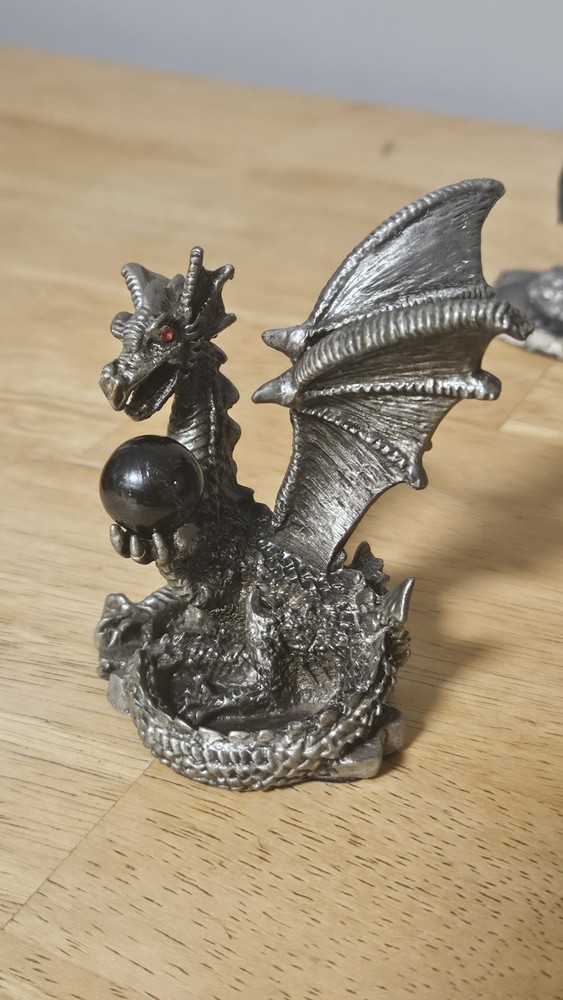 Vintage 3pic Dragons Statue