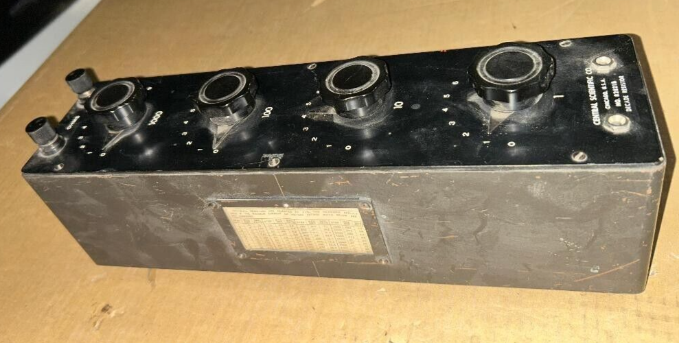 Central 82821B Decade Box