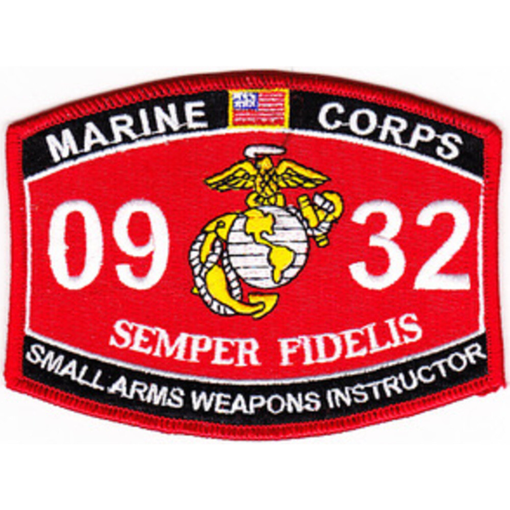 0932 Small Arms Weapons Instructor MOS Patch