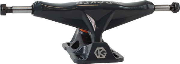 GRIND KING LOCKER TRUCKS SET 8.75 BATTLESHIP GREY