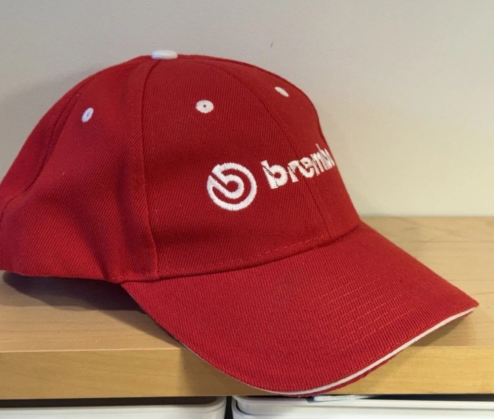 Brembo Brakes Hat - Red - Adjustable