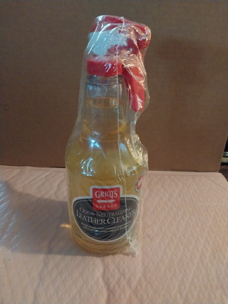 Griot's Garage 22 FL. Oz. Oder Neutralizer  Leather Cleaner New Sealed Package