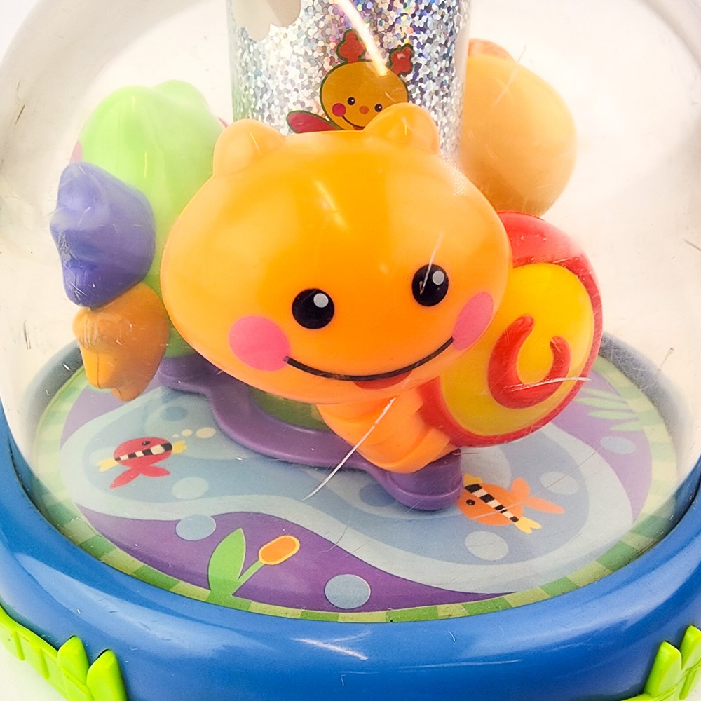 Fisher Price Push & Spin Friendly Firsts Carousel Classic Developmental Toy