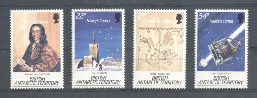 (861587) Space, Halley Comet, Br.Antarctic Territory