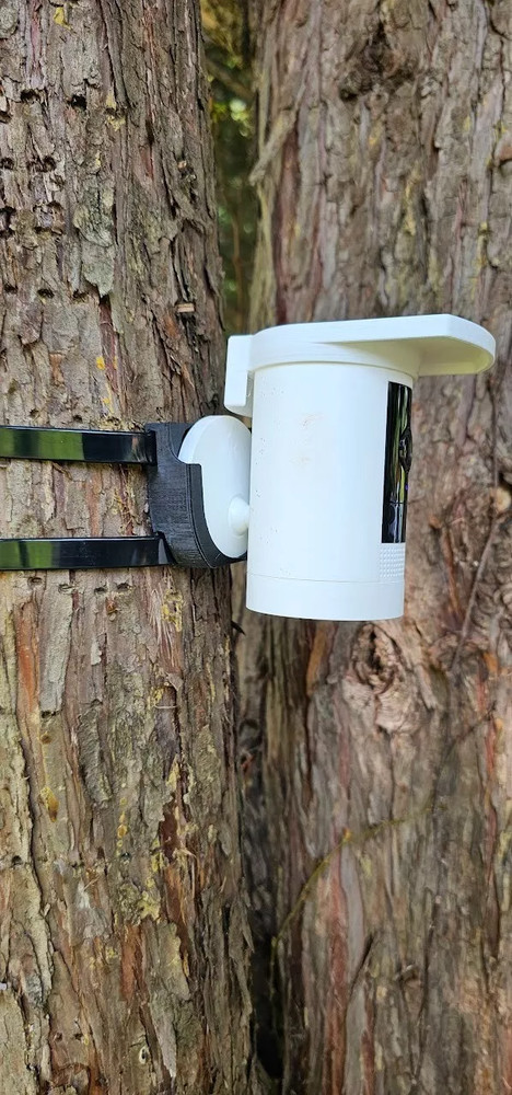 Ring Stick Up Security Camera Mount Bracket for Tree, Pole, Gutter, Wall, Siding