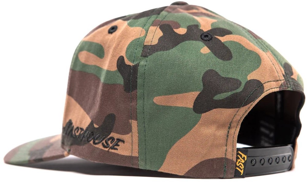 Fasthouse Wired Snapback Hat Camo