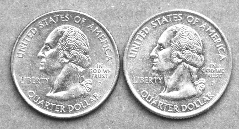 2006 P & D Nevada State Quarters