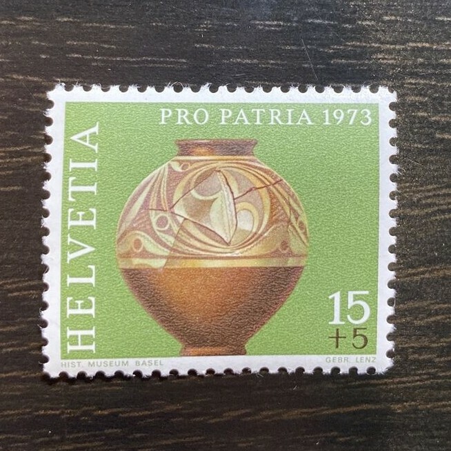 Helvetia Sc.#B414 Stamp