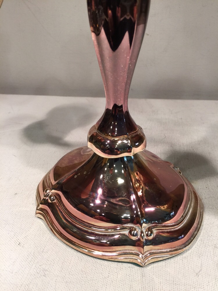 Silver Plate Candle Holder By Oneida