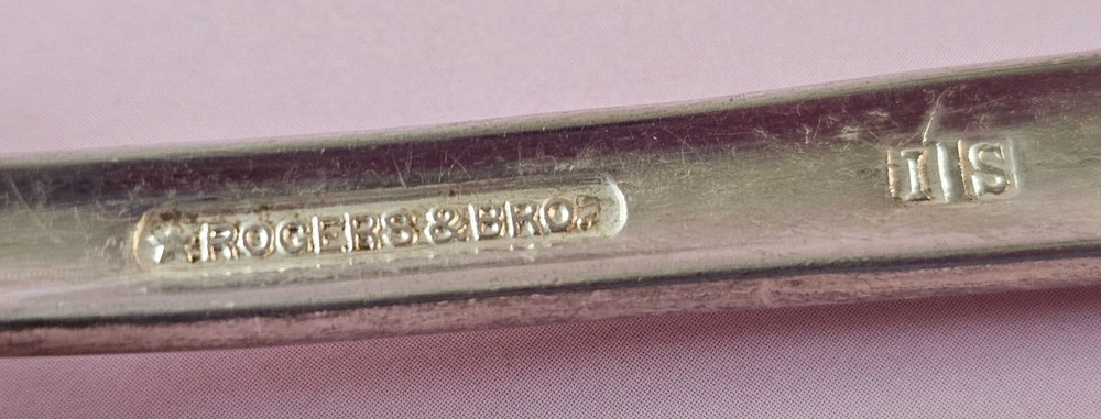 FORK Vintage Rogers & Bros. Silver Plate IS 7.5"